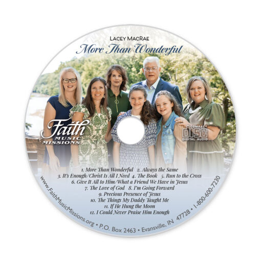 More Than Wonderful CD