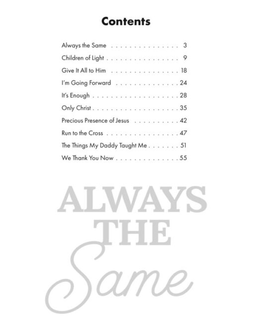 Always the Same Songbook - Image 2